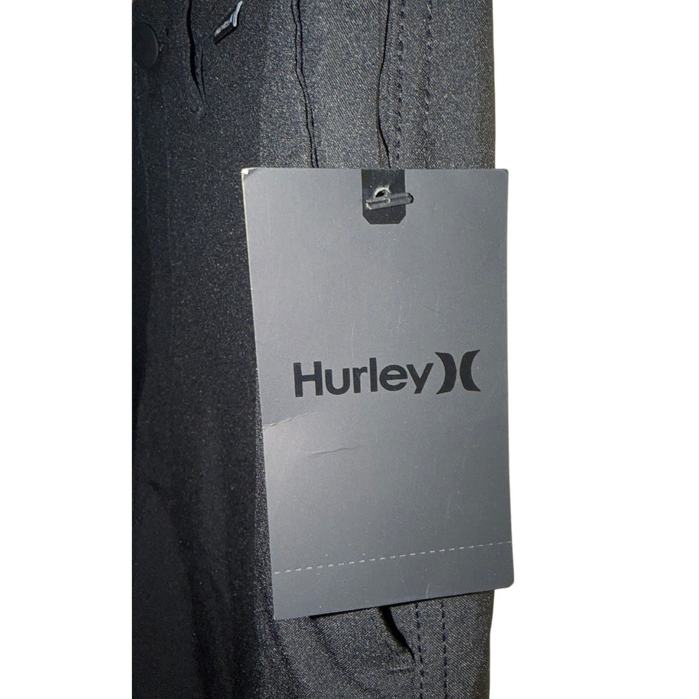 Hurley One & Only Walkshort Mens 32 Black Hybrid Quick Dry Water to Casual NWT - Picture 5 of 12
